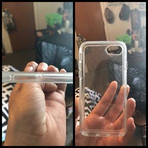 iPhone 7/8 glitter case brand new never used